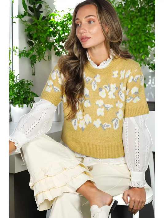 Celeste Floral Sweater