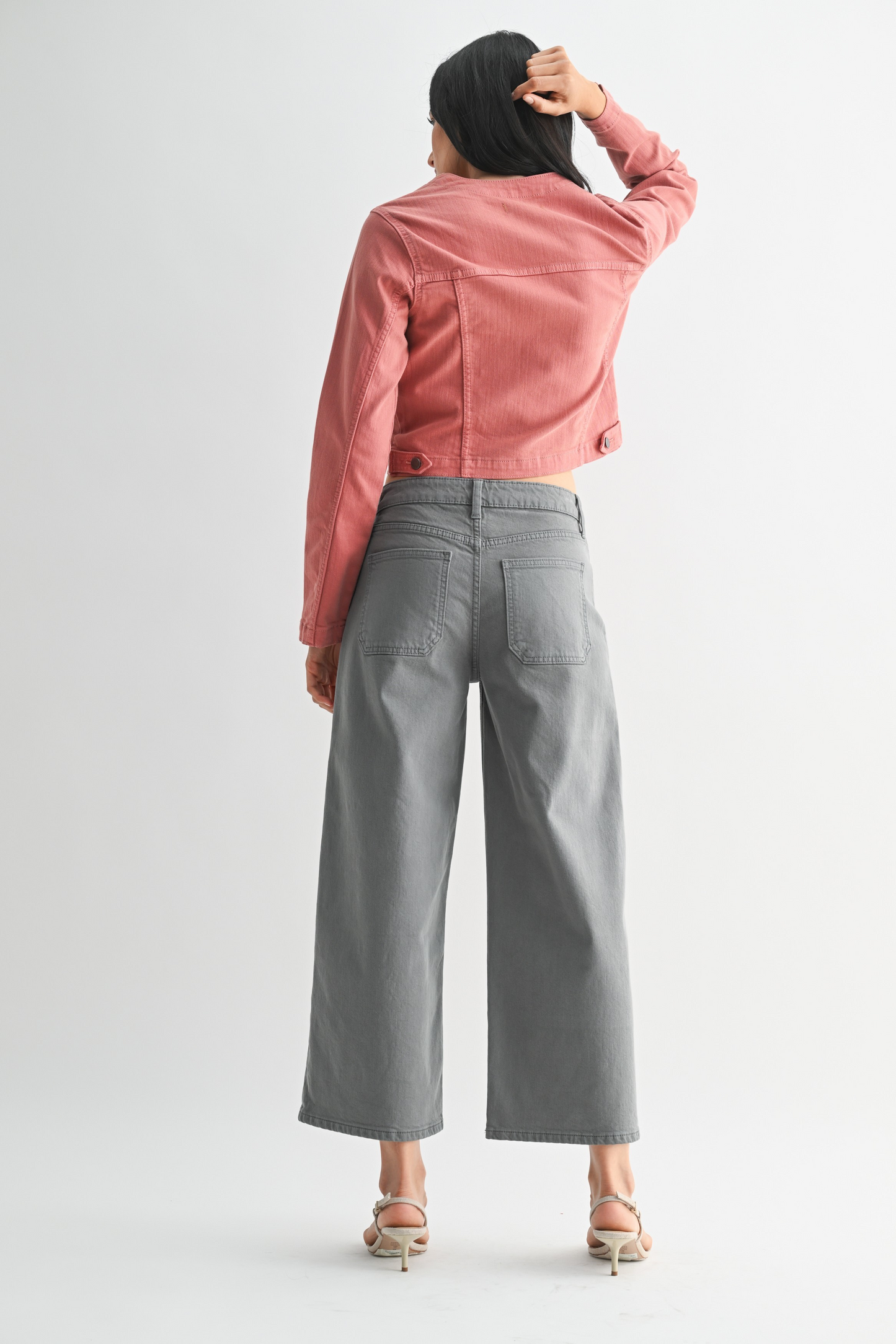 JBD High Rise Gray Jeans