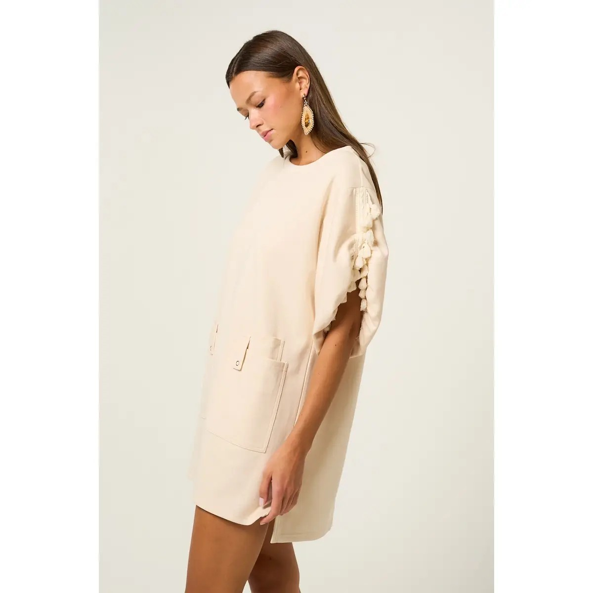 Piper Tassel Sleeve Dress