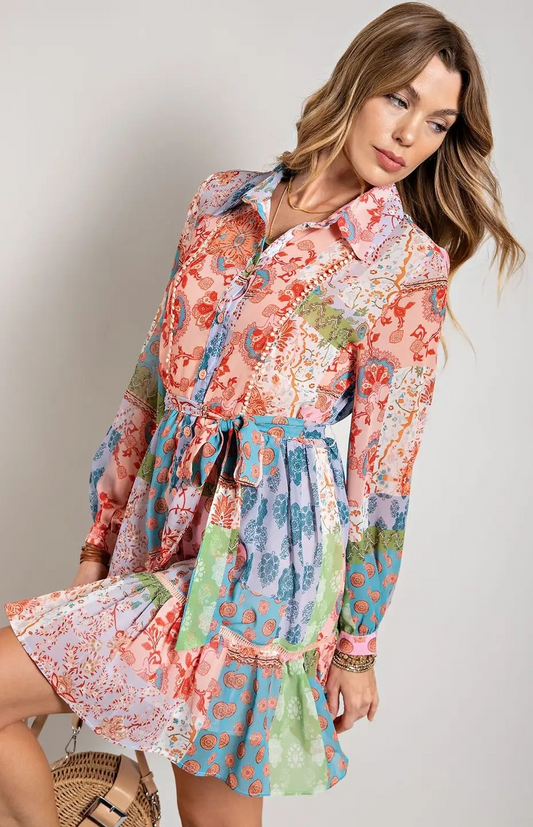 Garden Party Shirt Dress