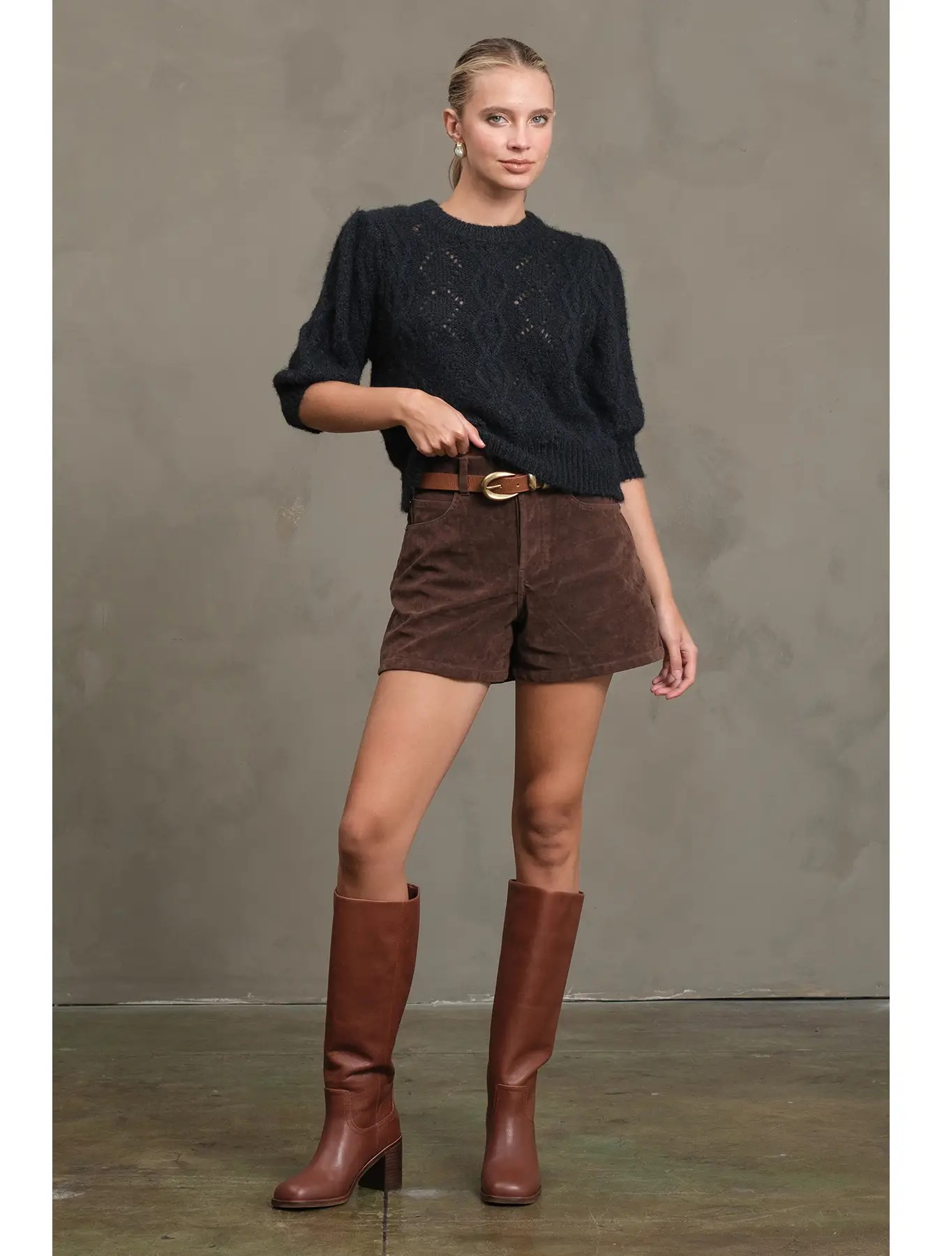 Greer Pointelle Sweater