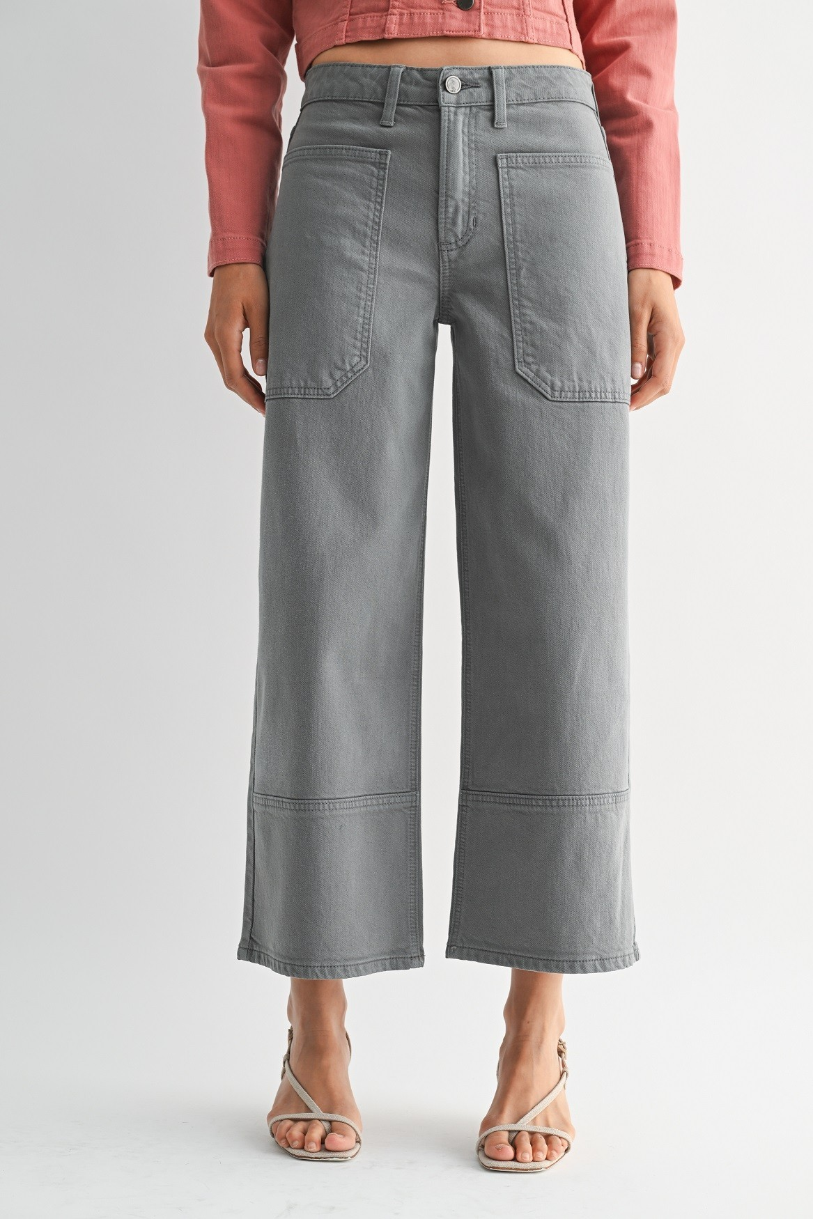 JBD High Rise Gray Jeans