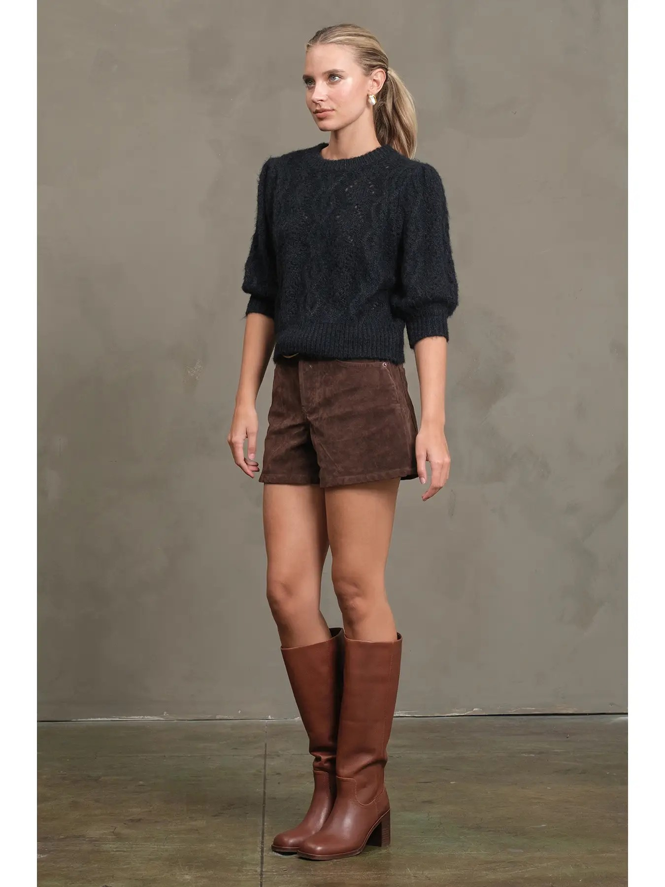 Greer Pointelle Sweater