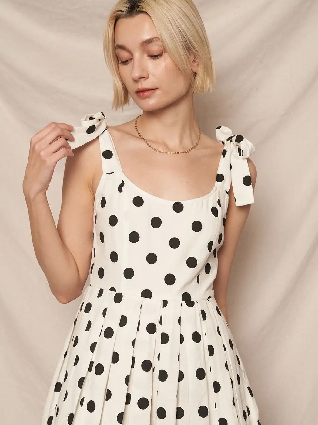 Celine Polka Dot Romper