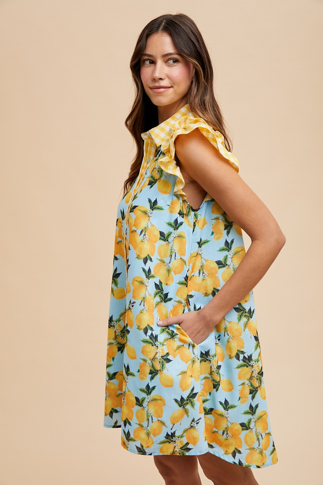 Dolce Vita Lemon Print Dress