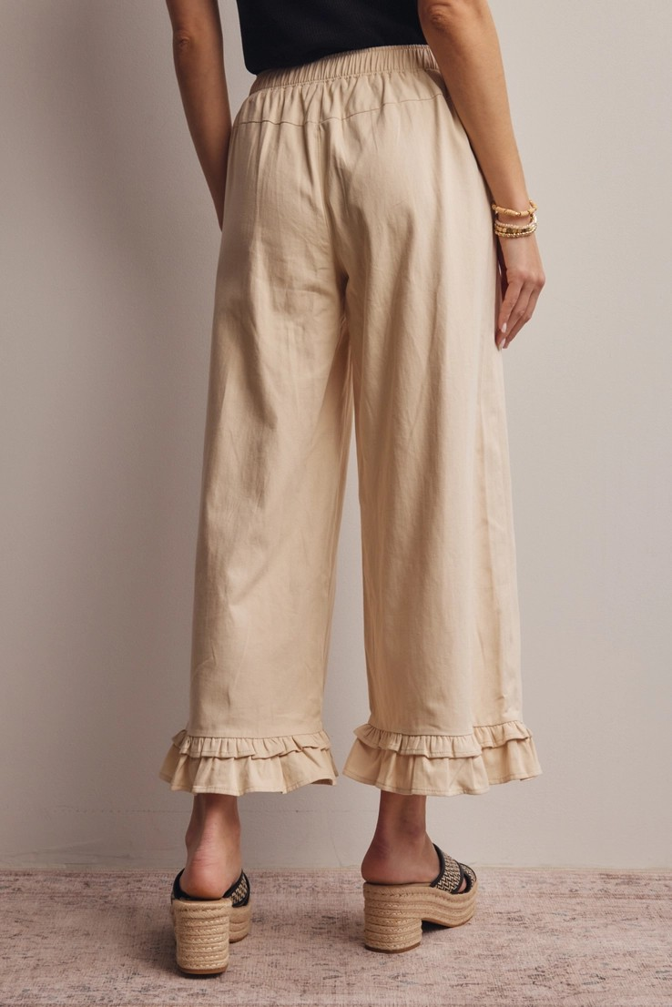 Baker Ruffle Hem Pants