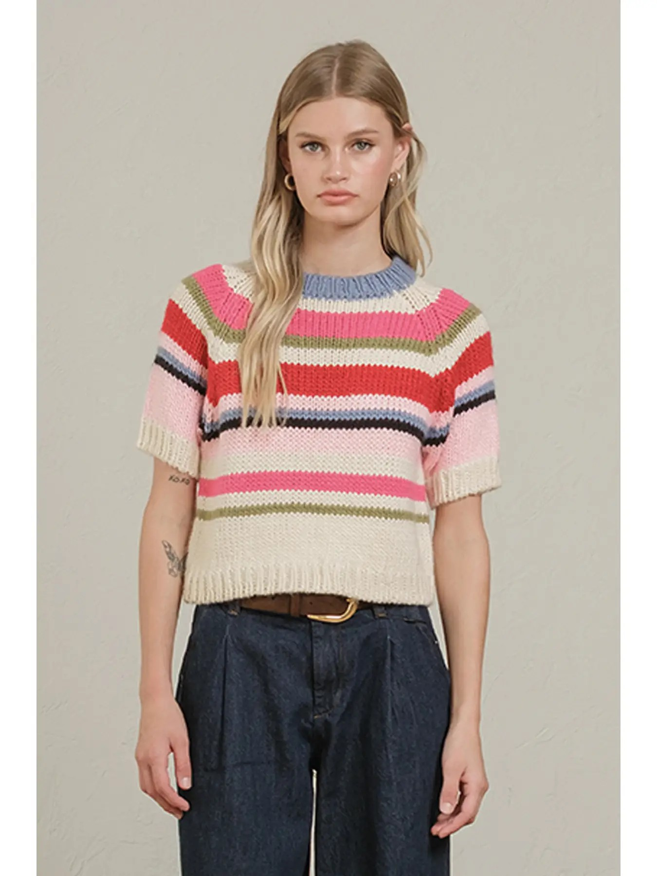 Sprinkles Striped Sweater