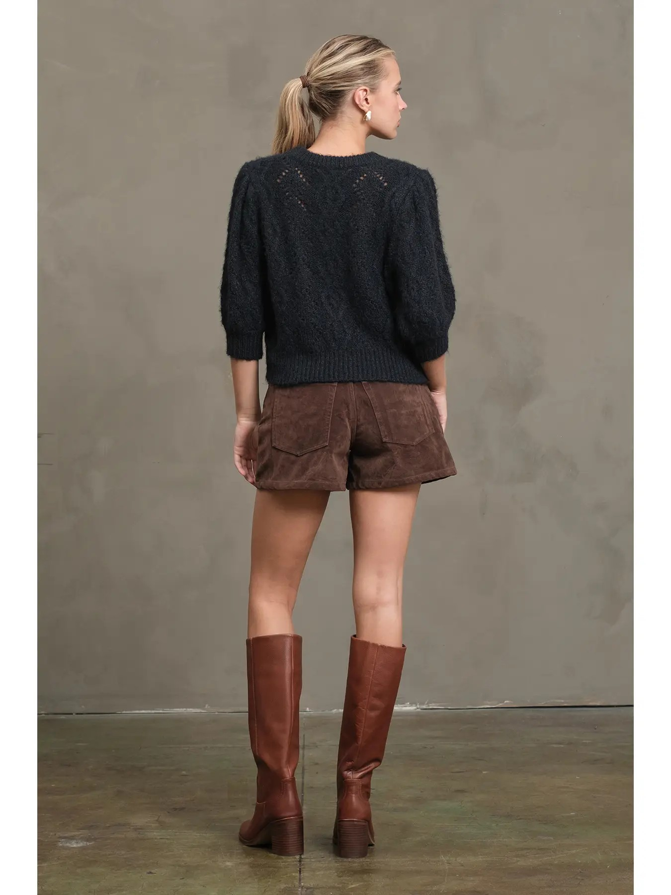 Greer Pointelle Sweater
